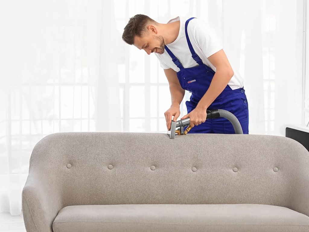 cách vệ sinh sofa vải bố