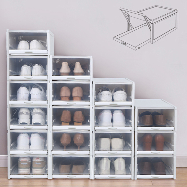 Tủ giày bằng nhựa có thể lắp ráp dễ dàng