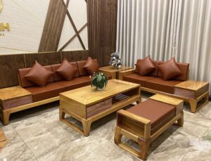 Sofa văng gỗ