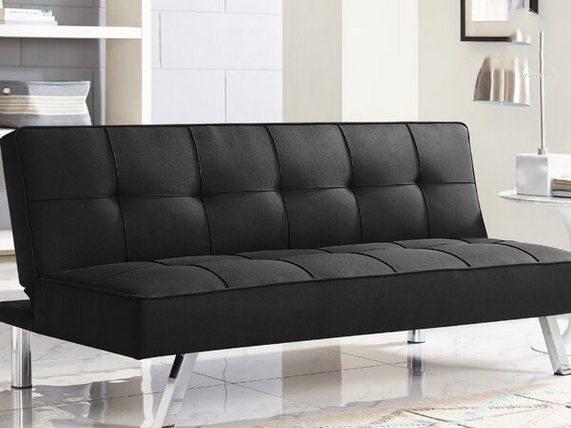 sofa đen dễ vệ sinh